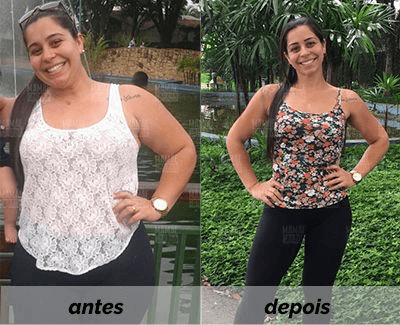 Resultado antes e depois